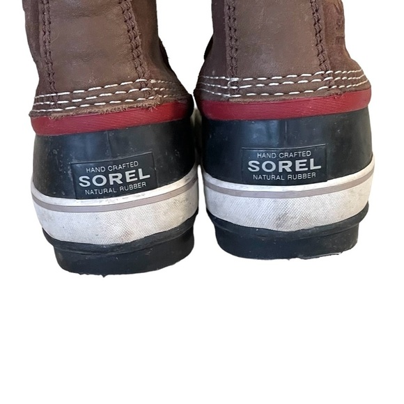 SOREL Women’s Joan of Arctic Leather Waterproof Winter Snow Boot Brown 9 - Picture 10 of 12